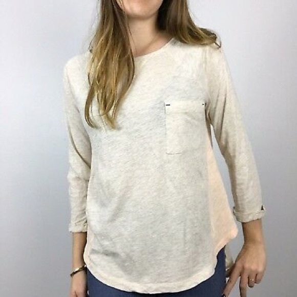 Anthropologie Tops - Anthro Little Yellow Button Antibes Backstory Top